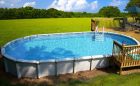 18'x33'x54" Oval Diamond Star - Saltwater Above Ground Pool